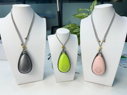 Gepersonaliseerde FCC gecertificeerde draagbare luchtreiniger met 850mAh batterij