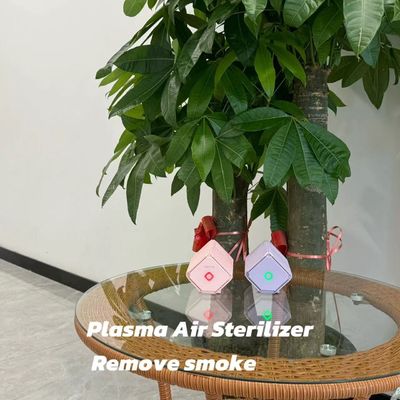 990,9% sterilisatiepercentage Koude Plasma Draagbare luchtsterilisator Met 4800mah grote batterij