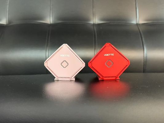 Zwarte aanpasbare autoluchtreiniger 0,29 kg Nettogewicht 5V Spanning 3 W Vermogen voor 3-10 M2 Toepassingsgebied