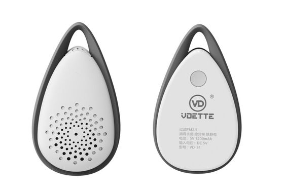Draagbare luchtreiniger voor pesticiden en desinfectie USB-oplaadkabel inclusief 21 uur batterijduur