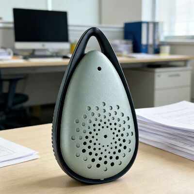 Draagbare luchtreiniger met 99,9% sterilisatiegraad, 0,2W stroomverbruik en 21 uur batterijduur voor persoonlijke luchtreiniging